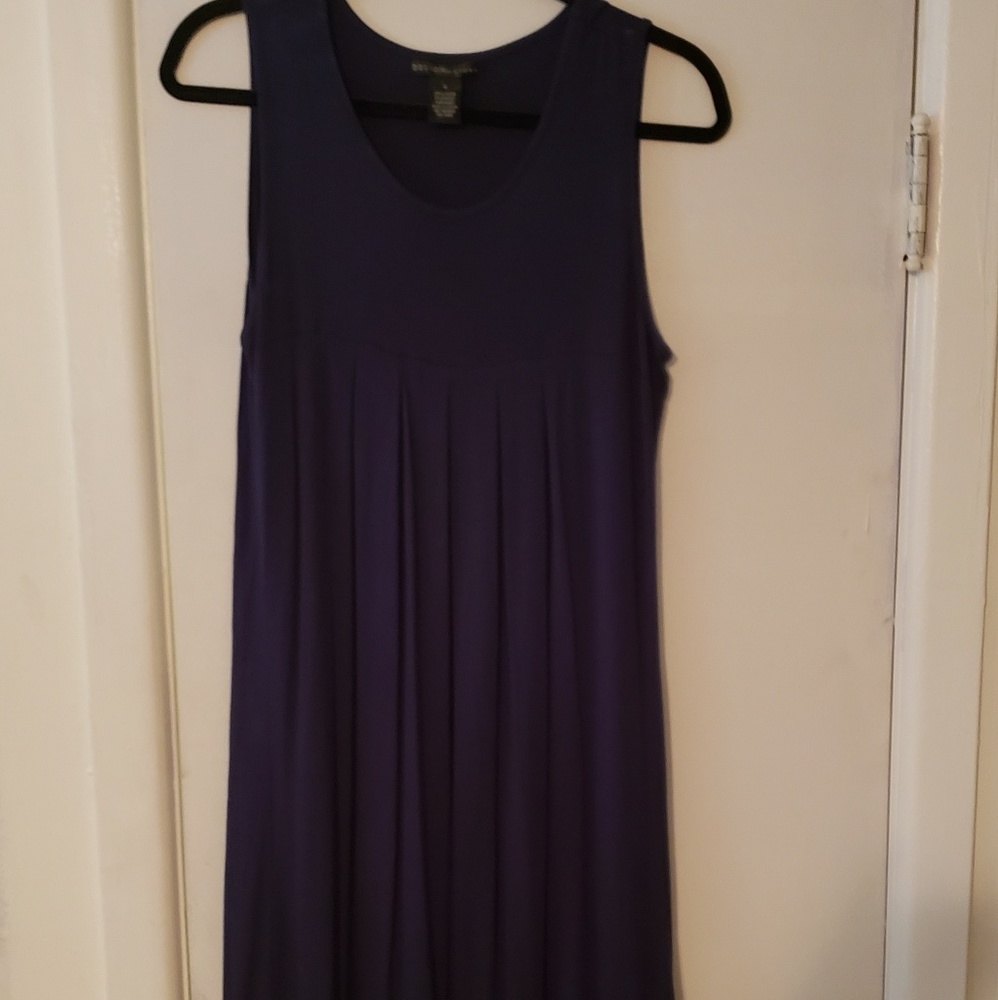 New without tags navy swing dress size large